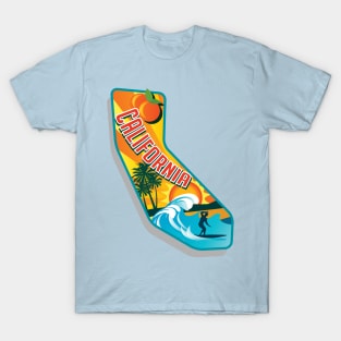 Californa Waves T-Shirt